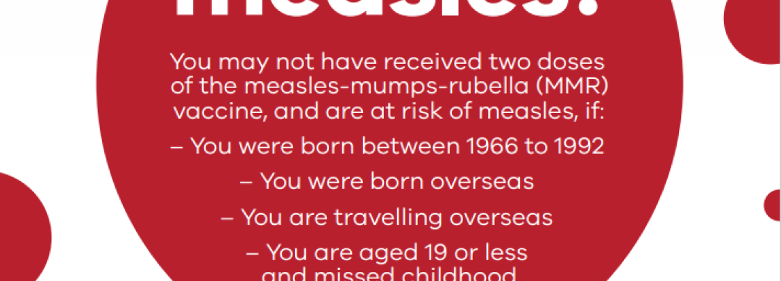 Are you properly vaccinated against measles? | Bass Coast Shire