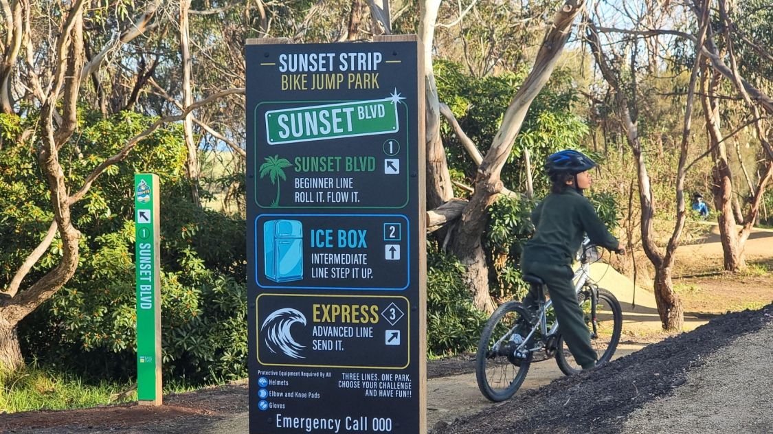 Sunset Strip Bike Jump Park Opening web